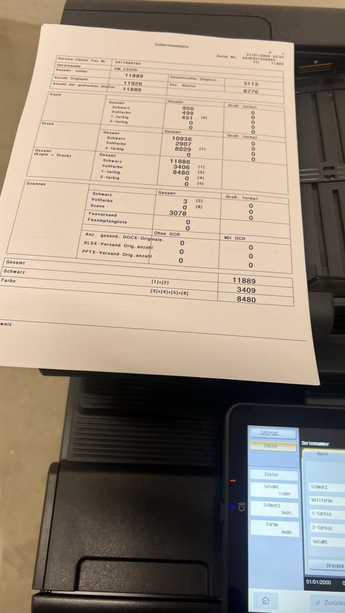Konica Stampanti: Konica Minolta bizhub C3350i – Usato da Zürich venduto da gkt_nqs8 2
