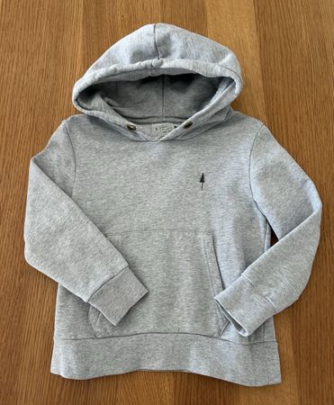 NIKIN Kinder Hoodie Gr. 104/110 (S) Grau Top Zustand