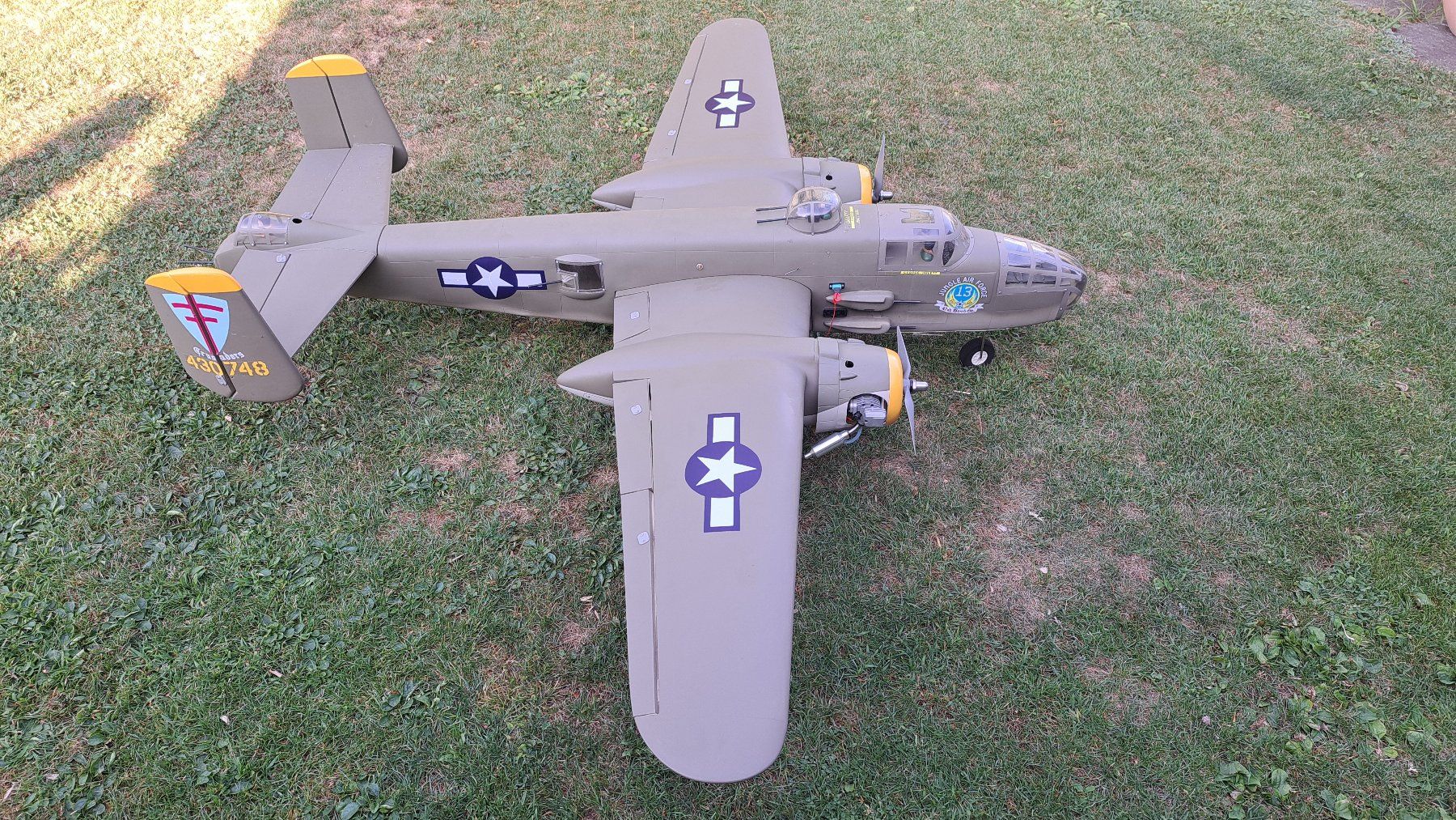 Modellismo RC: US Bomber B-25 Mitchell – Nuovo (secondo la descrizione) da Fislisbach venduto da Pires1 1