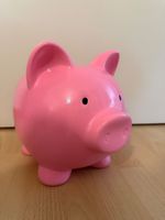 Sparschwein rosa Keramik neuwertig