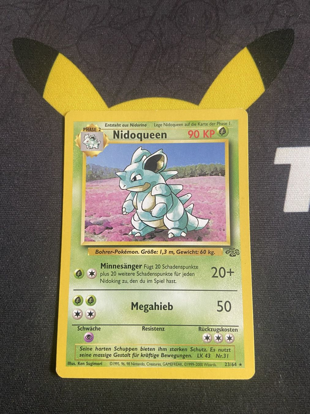 Cartes: Nidoqueen 23/64 Dschungel – D'occasion à Reinach BL par Sobek96