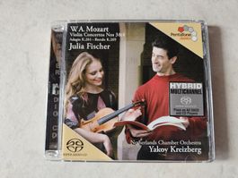 Mozart - Violin Concertos Nos. 3 & 4 / Julia Fischer / SACD