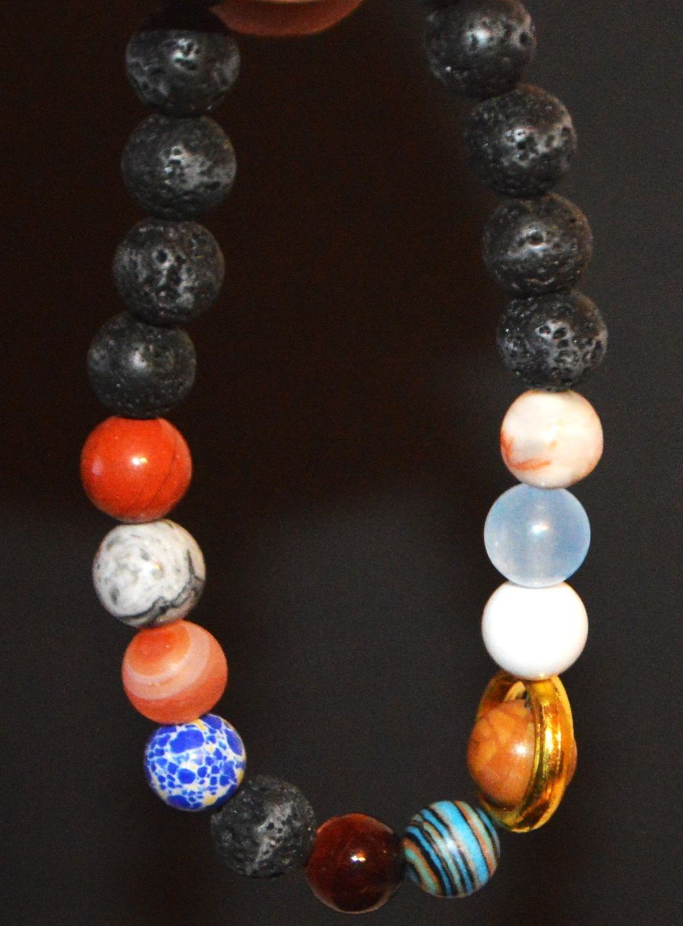 Bracciali & Braccialetti: Armband B-973 – Lava mit Galaxy 19cm elastisch – Nuovo e nell'imballaggio originale da Goldiwil (Thun) venduto da han_v5b7 4