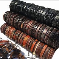 10 Stück Lederarmband Armband