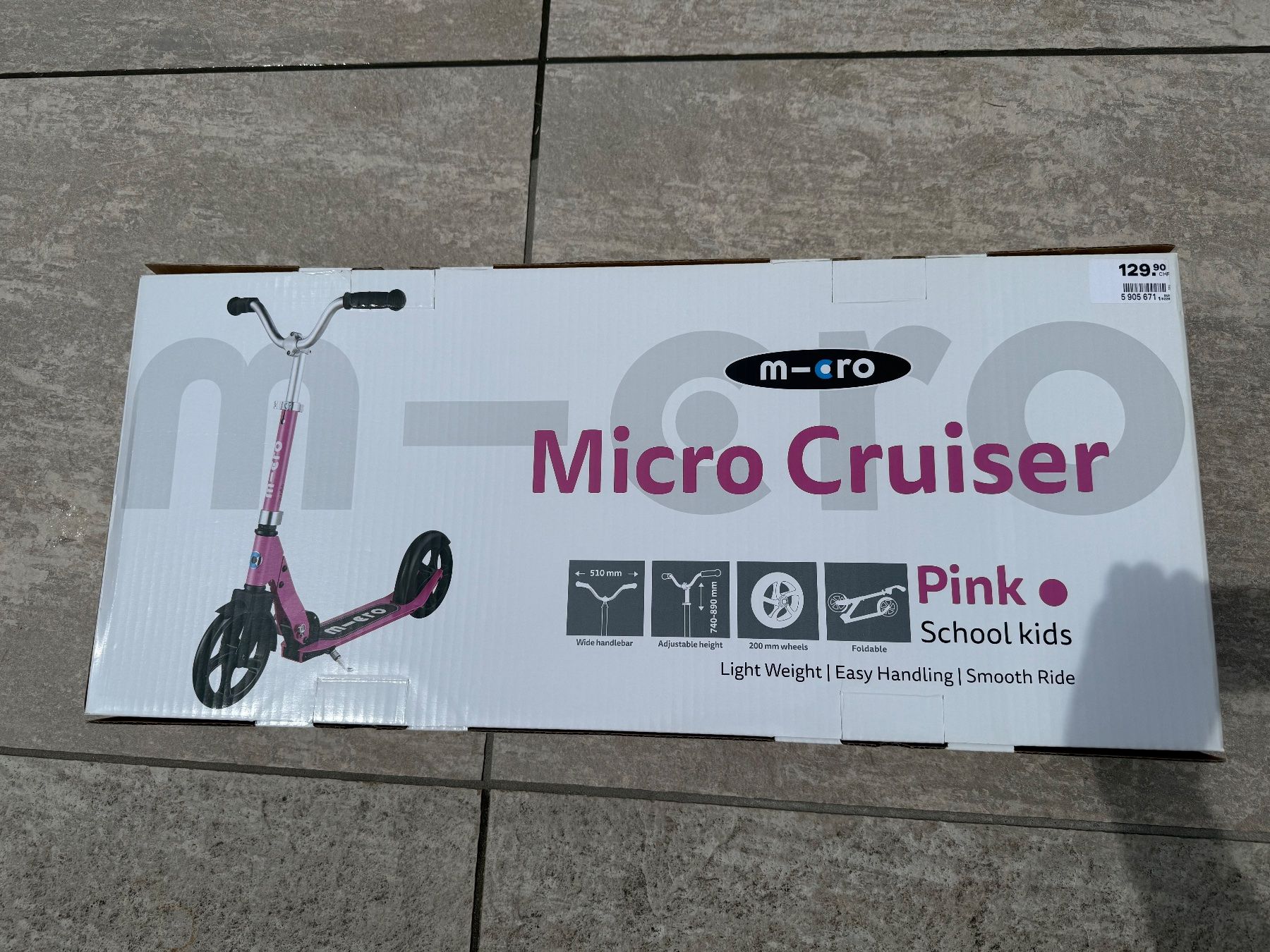 Scooter: Micro Cruiser, Scooter, pink, ab 5 Jahren – Usato da Engelberg venduto da HelloSmile 3