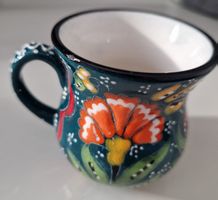 Kännchen, Keramik mit Blumenmuster
