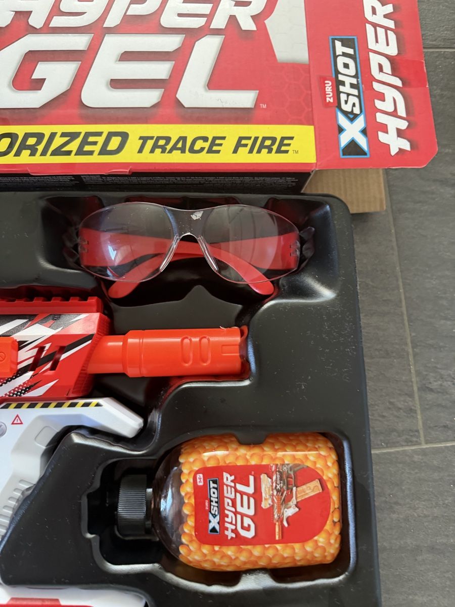 Giocattoli: Hyper gel Trace Fire X shootunbenutzt ink mit 2000 – Nuovo e nell'imballaggio originale da Härkingen venduto da Iceman_09 8