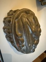 Antike Backform Osterhase, seltene Backform aus Zinn