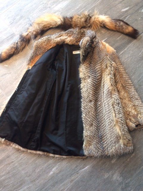 Giacche: Pelzjacke, Grisfuchs, Gr. 36 – Usato da Hergiswil NW venduto da redrose51 8
