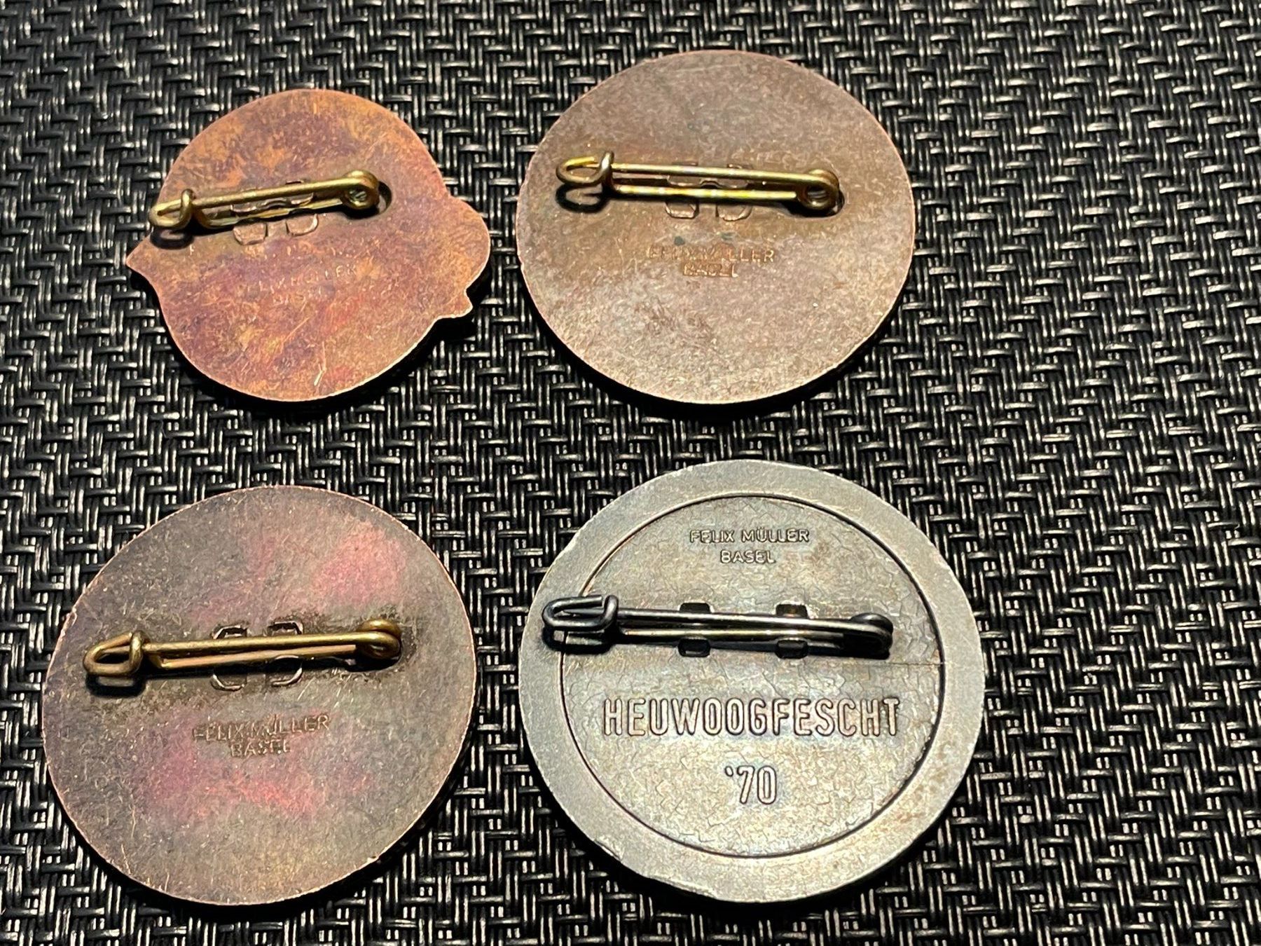 Placchette & Badge: Basler Festplaketten – Usato da Aarburg venduto da glaibasel57 1
