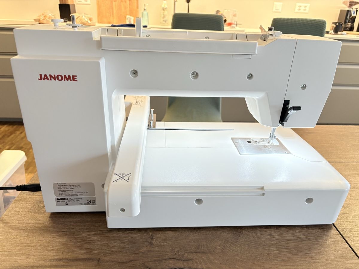 Janome Nähmaschinen: Brodeuse/Stickmaschine Janome Memory Craft 500E – Gebraucht aus Biel/Bienne von Charlotte-couture 2