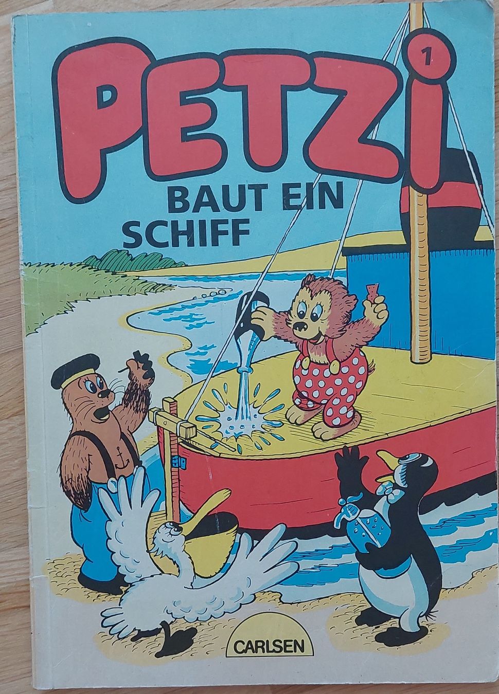Comics: Petzi baut ein Schiff – Gebraucht aus Embrach von pz78