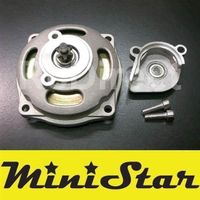 ALU KUPPLUNGSGLOCKE 6 Zähne Minibike