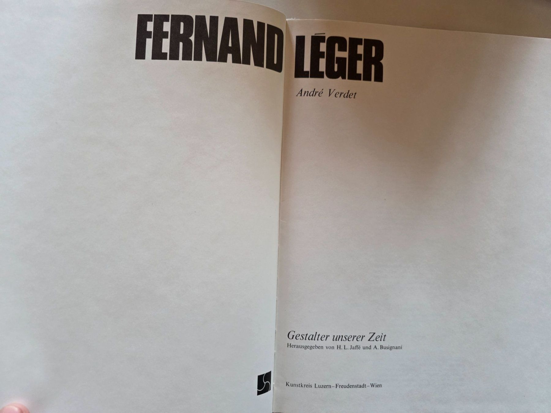 Libri: Fernand Leger - Gestalter unserer Zeit - 1969 – Usato da Walterswil BE venduto da Lonitti 7