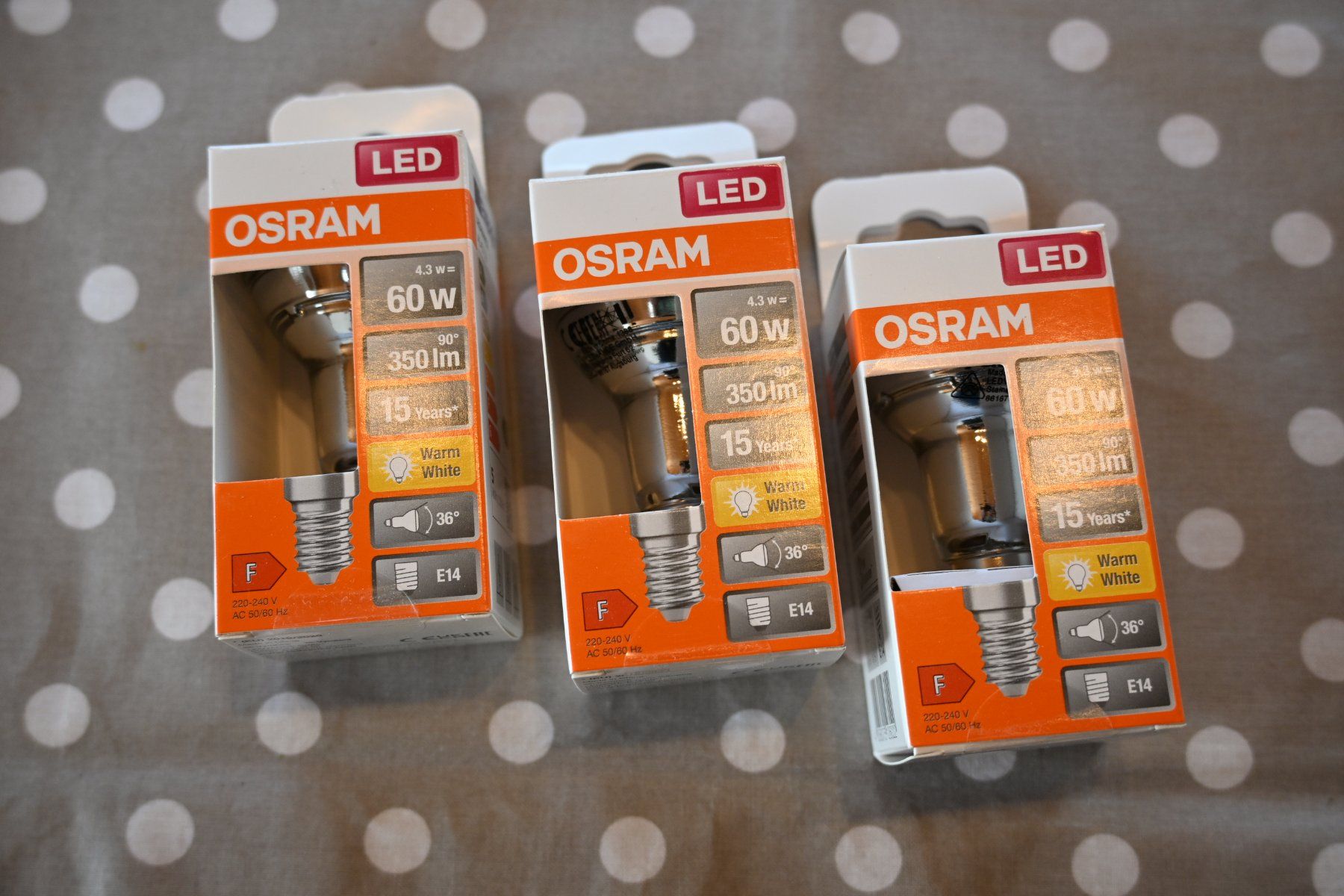 Osram Lampade: LED Spot E14, 3 Stück – Nuovo e nell'imballaggio originale da Romanshorn venduto da carnivor01