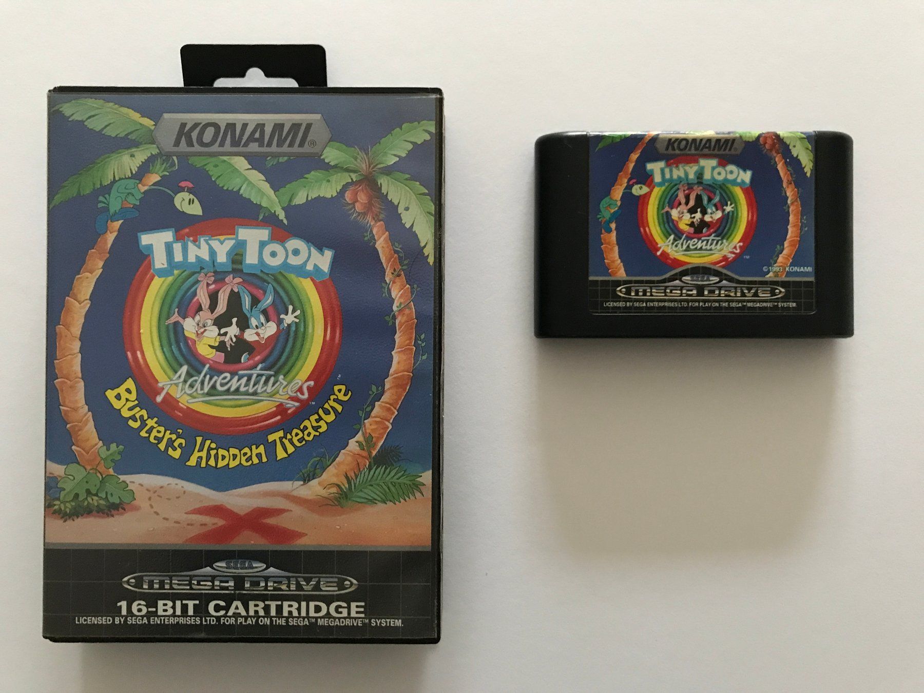 Sega Giochi: MD - Tiny Toon - Buster's Hidden Treasure – Usato da Allschwil venduto da Bullach