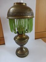 Antike L & B Brevete Messing Petroleumlampe Jugendstil