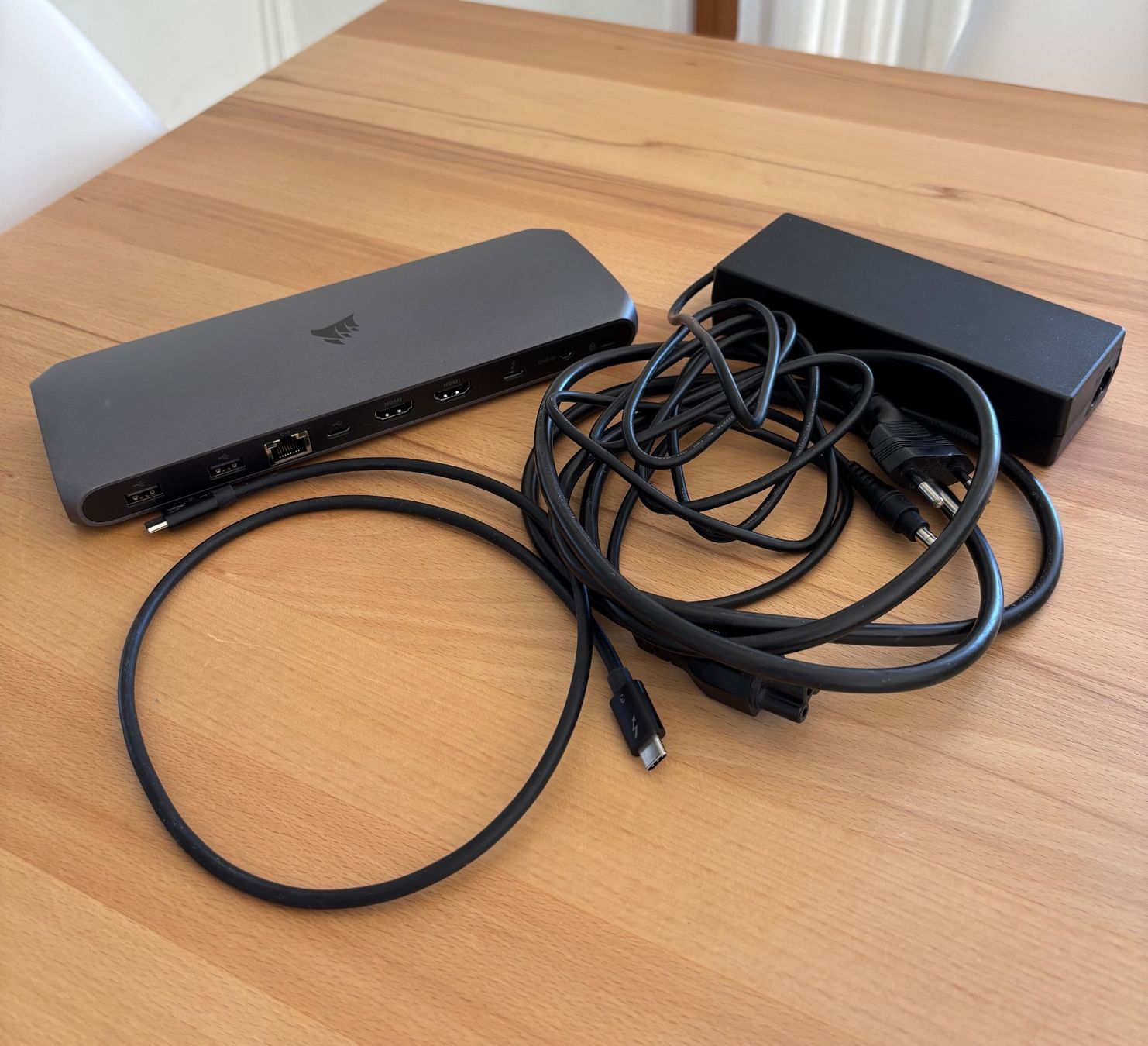 Docking station: Corsair TBT100, Thunderbolt 3, 4K USB-C Dockingstation – D'occasion à Stachen par eno_2gm9 3