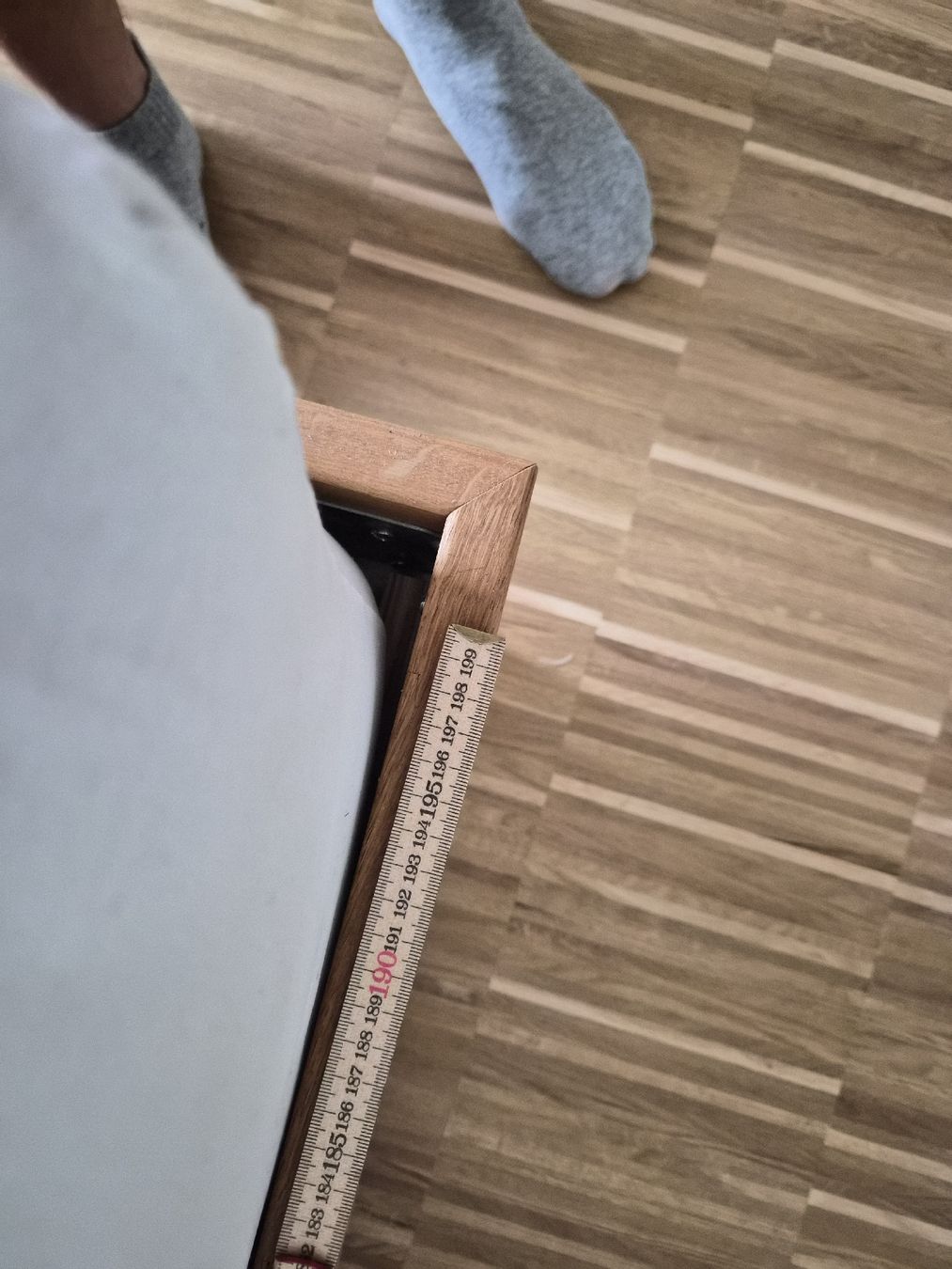 Letti: Eichenholzbett mit Lattenrost 180x200 – Usato da Neuenhof venduto da PJavet 5