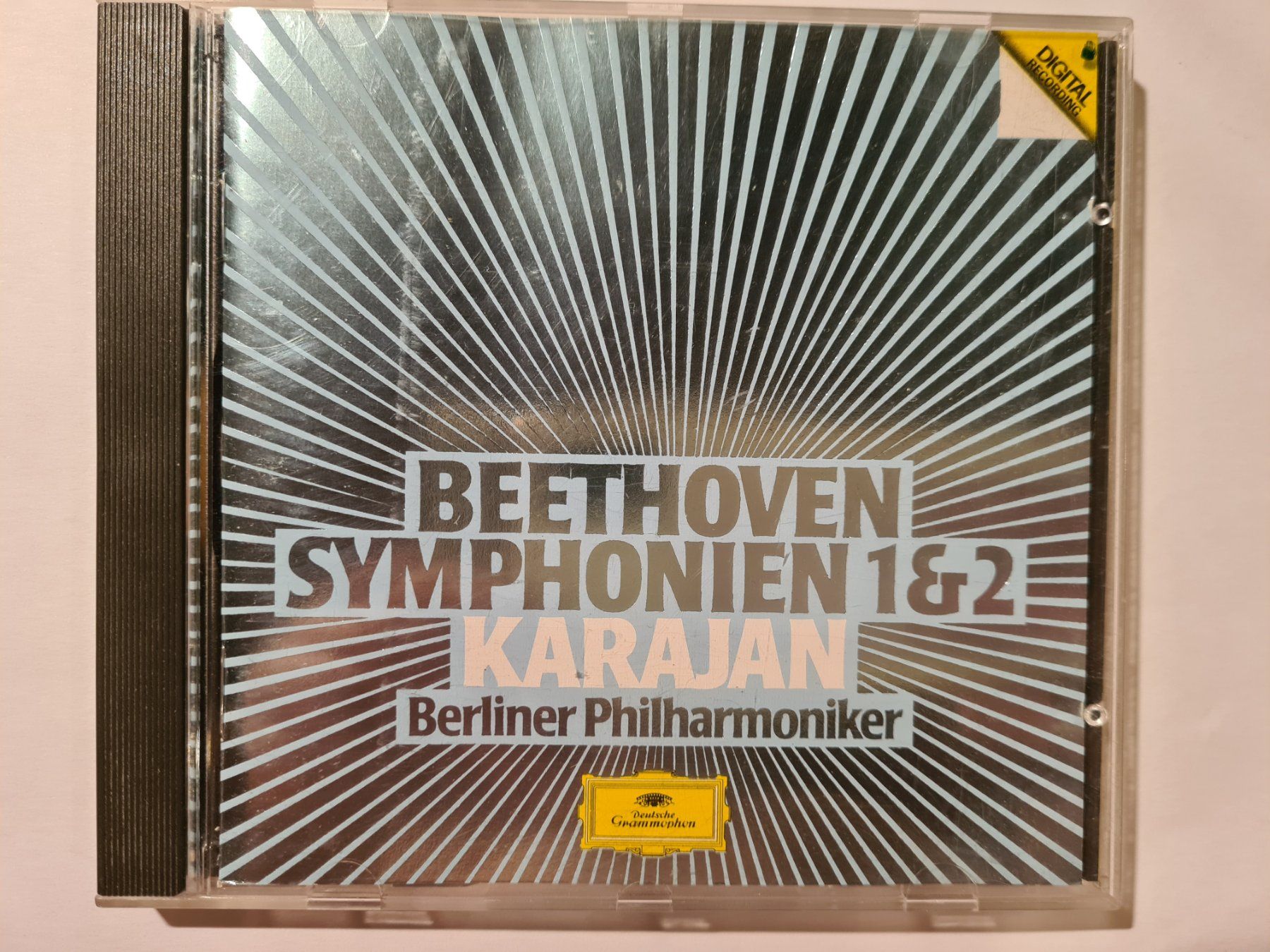 CDs: Herbert Von Karajan-Beethoven Symphonies 1&2 – Gebraucht aus Nyon von gss_7jsq