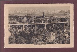 BERN und die Alpen - 1911