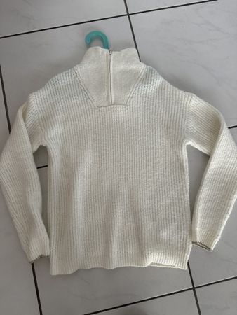 Okaidi Strickpullover crème Gr. 158