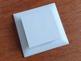 Feller Abdeckplatte Crema