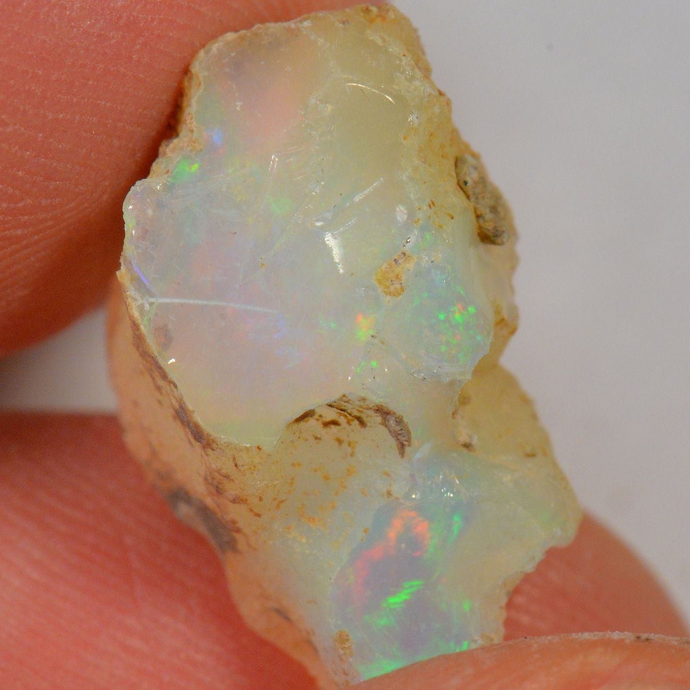 Pierres précieuses: 8.3 Karat - Roher Äthiopischer Welo Opal – Neuf (Voir description) à Rüti ZH par DeinOpal 4