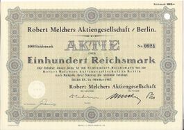 Robert Melchers AG, Berlin - 1942