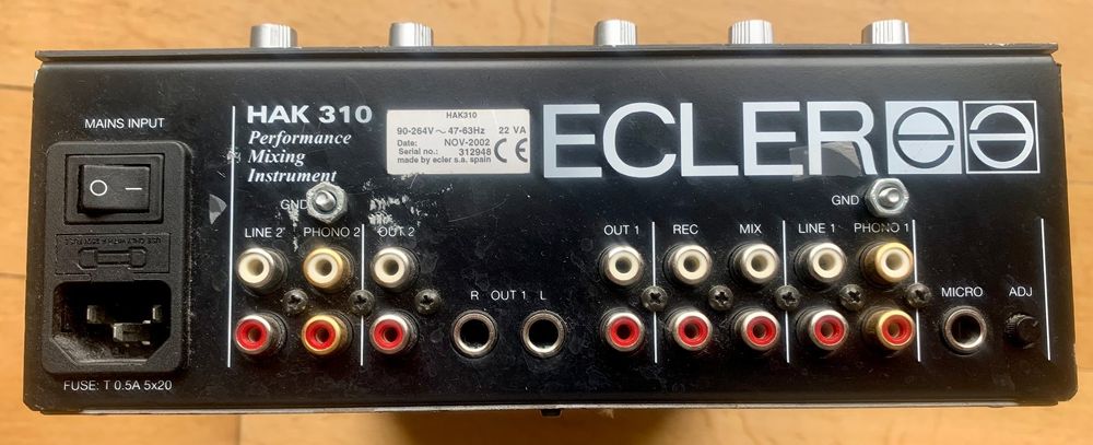 DJ-Mixer: Ecler HAK 310 zum Scratchen | Kaufen auf Ricardo