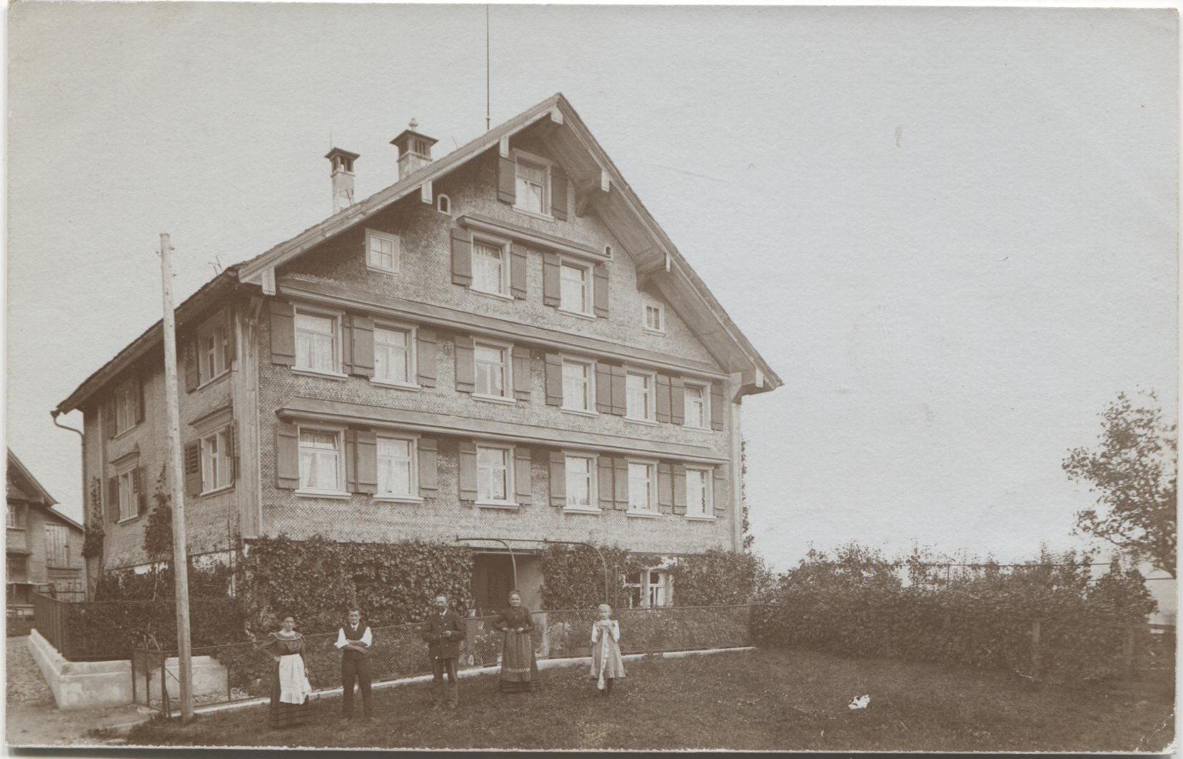 Ansichtskarten: HEMBERG SG 1911 – Gebraucht aus Wil SG von Clanx