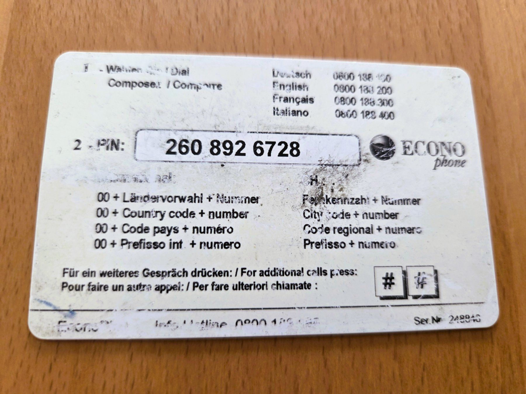 Telefon- & Taxkarten: PREPAID - SCHWEIZ – Gebraucht aus Brüttisellen von Nighttrain 1