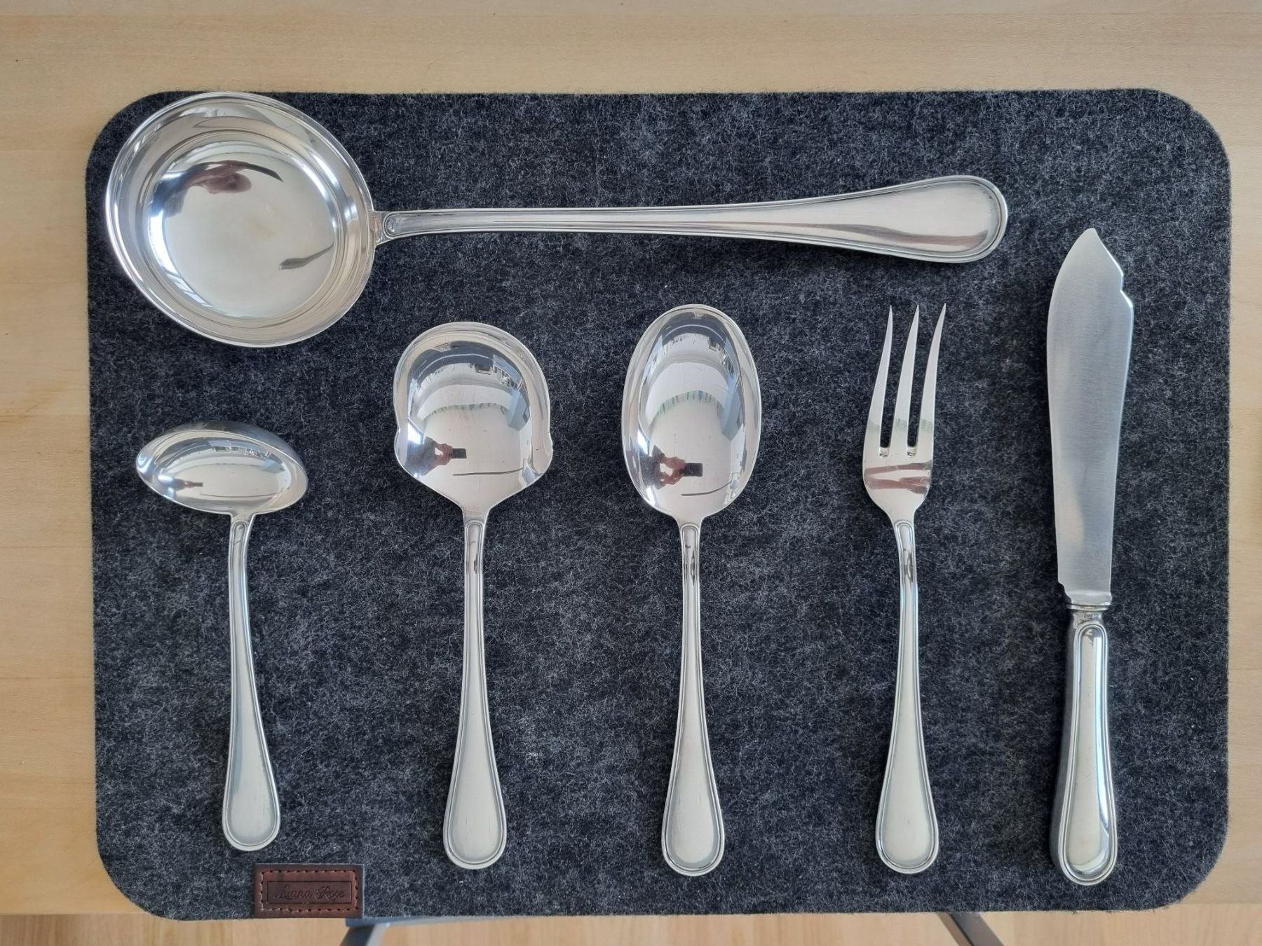 Jezler Set di posate: Jezler Silberbesteck Windsor – Usato da Zürich venduto da hem570 1