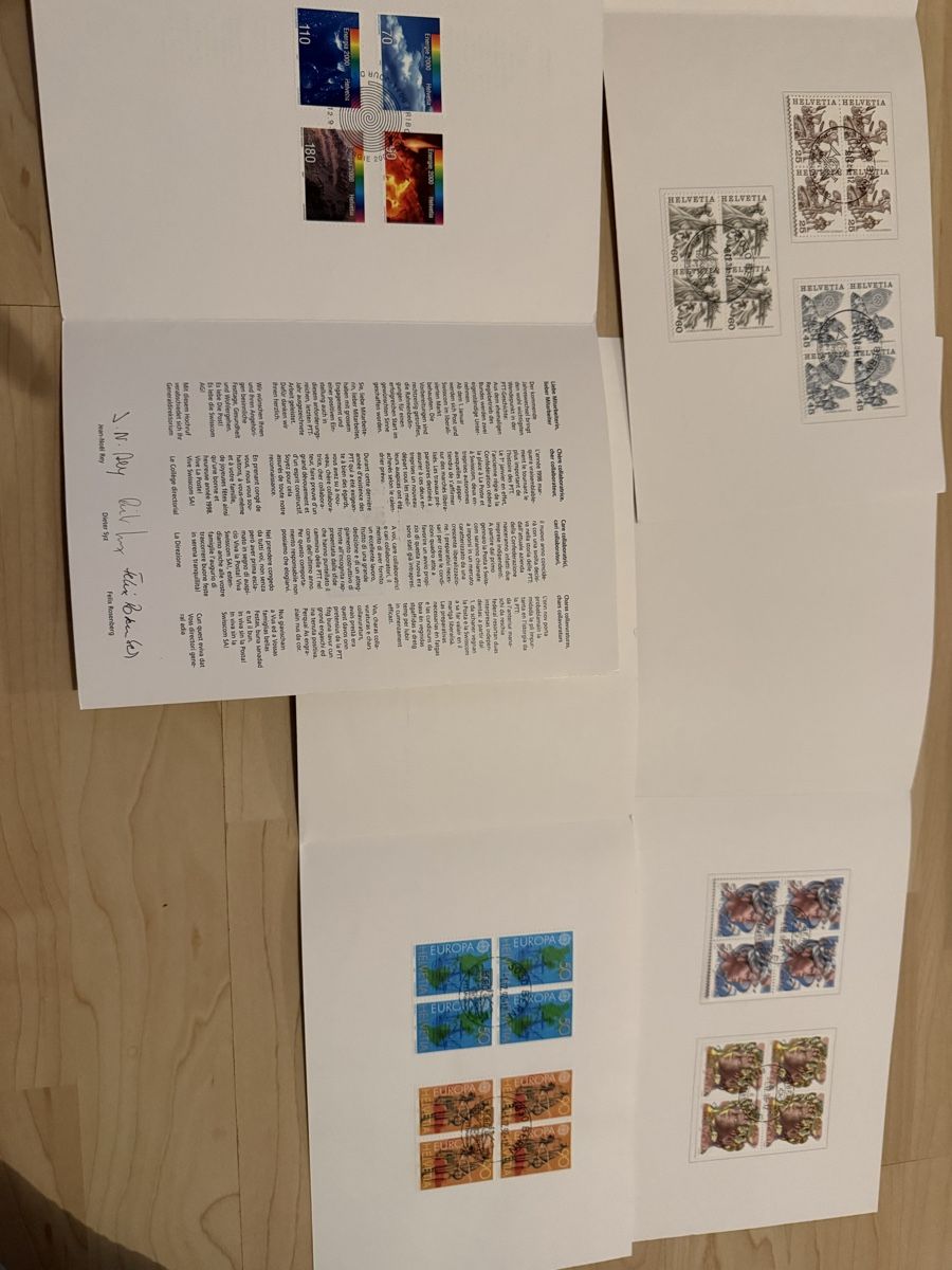 Tutti i francobolli: PTT/Swisscom Briefmarkenbüchlein – Usato da Ittigen venduto da Gabi690 4