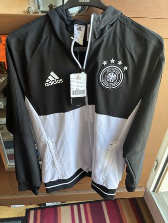 Adidas DFB Trainingsjacke schwarz weiss Grösse M neu