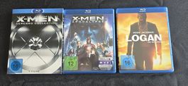 X-Men Collection, Apocalypse & Logan Blu-Ray Filme-Set