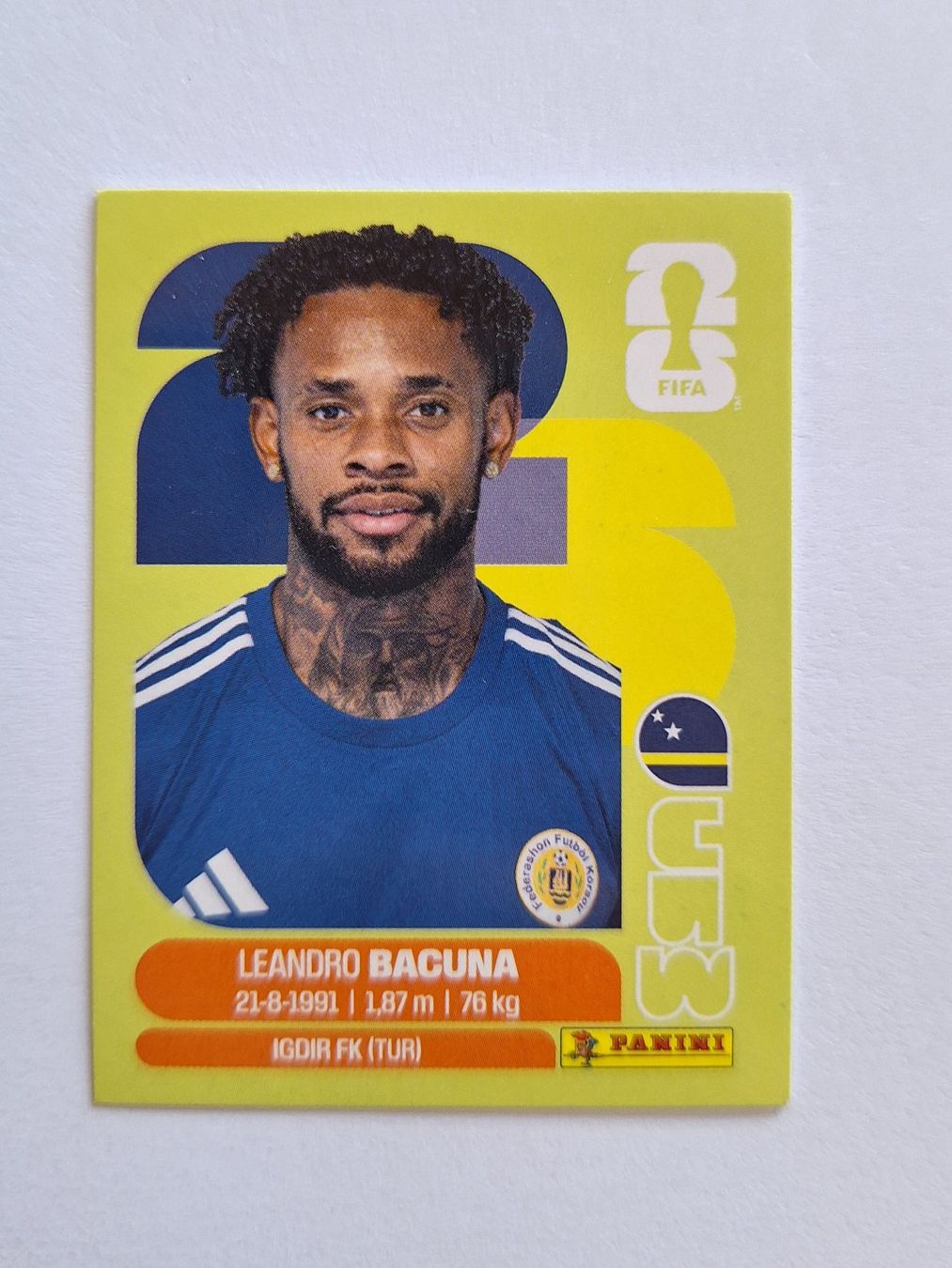 Panini Carte collezionabili: Panini Leandro Bacuna CUW 12 – Nuovo (secondo la descrizione) da Romanens venduto da Crocette