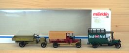 Oldtimer Lieferwagen Set. Märklin Art. 1894. M 1:87.