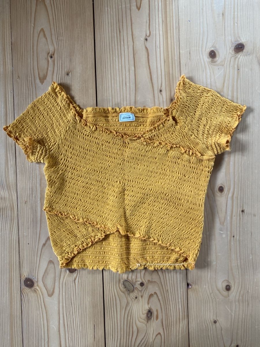 Pimkie Camicette, T-shirt & Top: Senfgelbes Top – Usato da Bern venduto da ha6_zm75