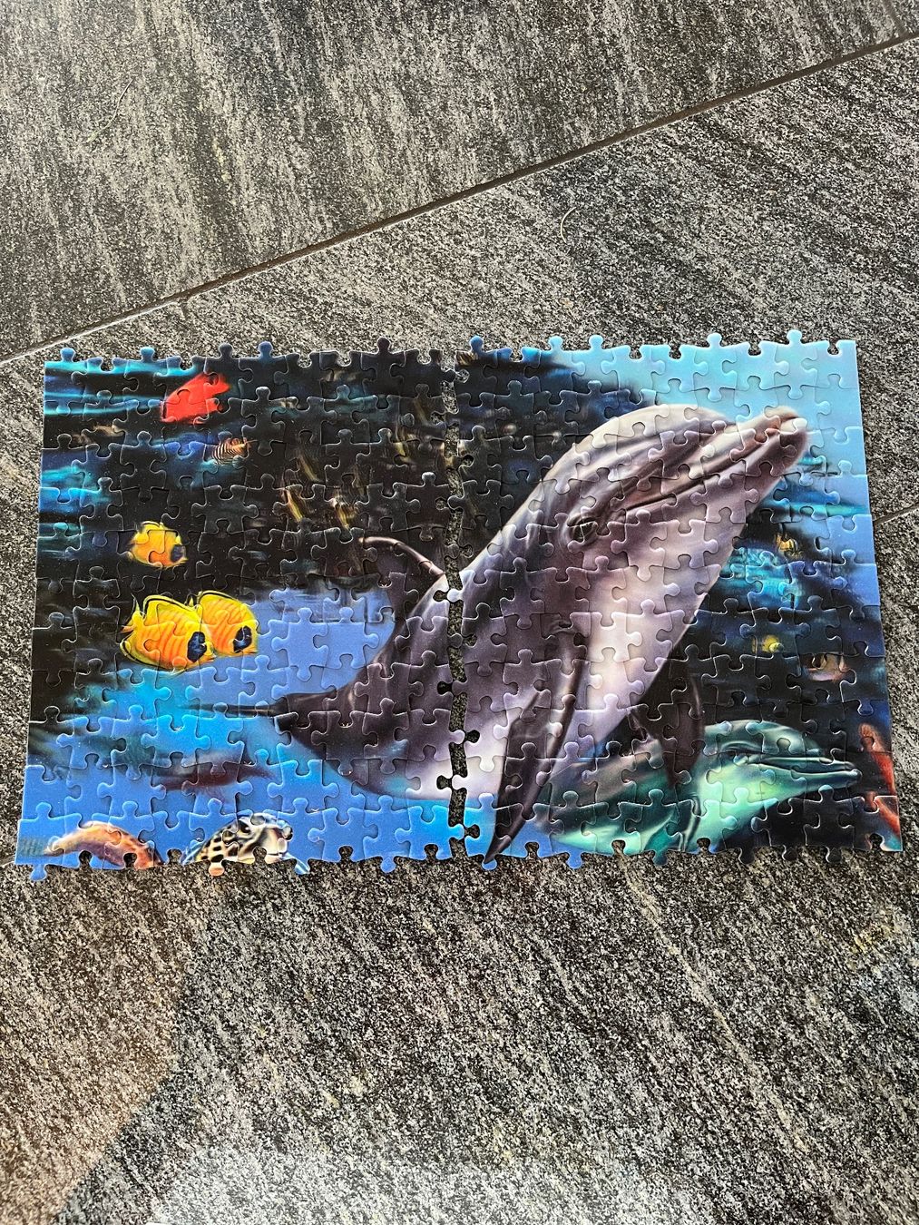 Puzzle: Puzzle "Delphin" 500 Teile, mit 3D Effekt – Usato da Affoltern am Albis venduto da corkel 2