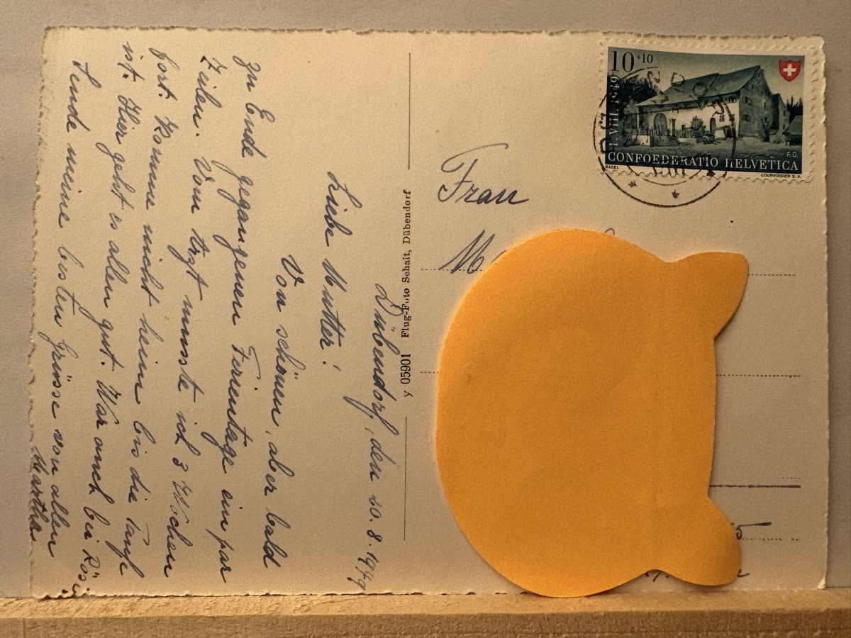 Cartoline postali: AK von Dübendorf Förlibuck – Usato da Rümlang venduto da Brieftaube1 1