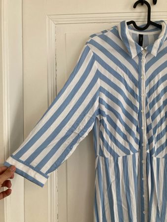 Sommerkleid gestreift Gr. XL von YAS, leicht und luftig