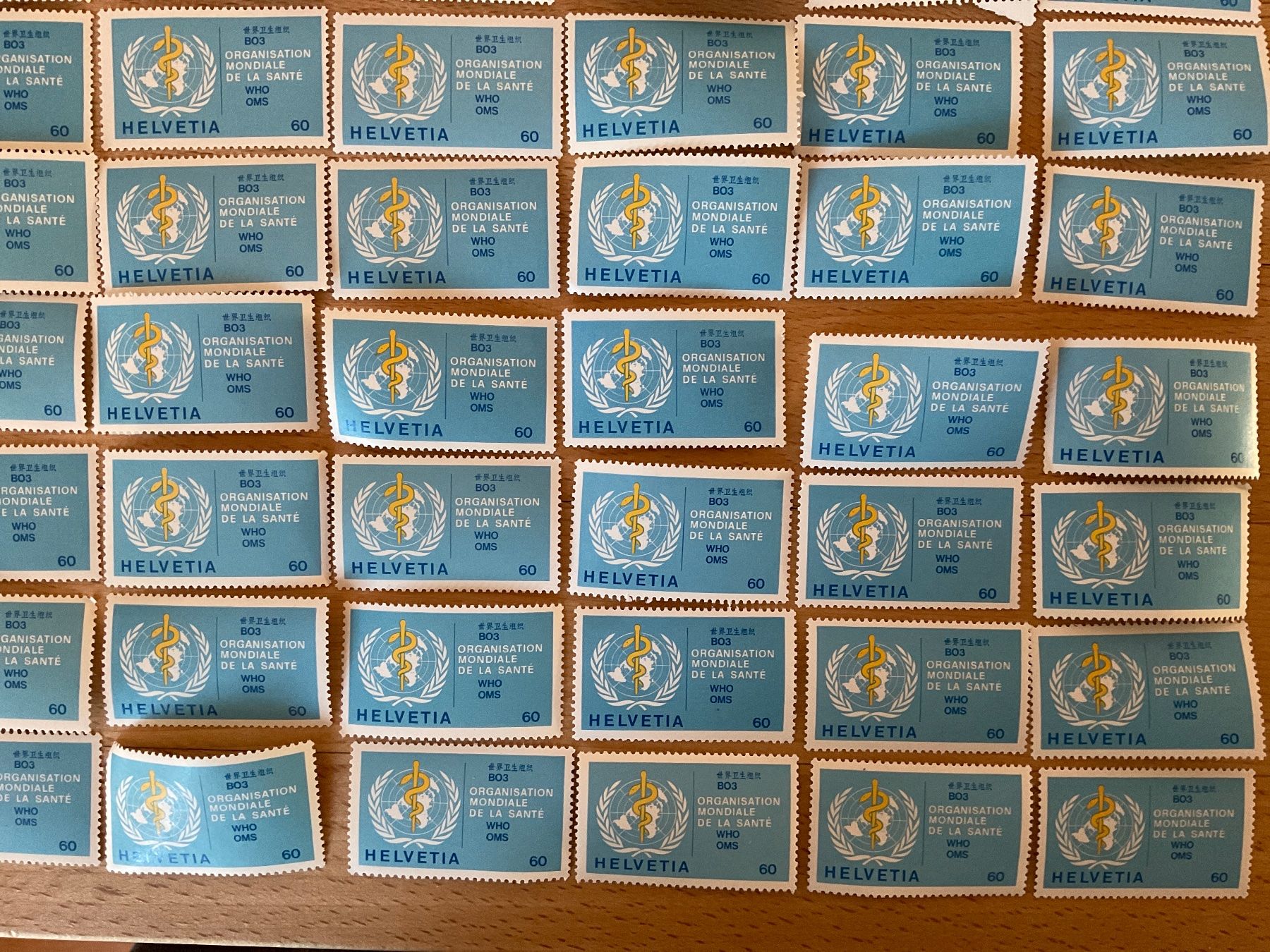 Tutti i francobolli: 60Fr Ämter Frankaturware ungestempelt postfrisch Sammlung – Nuovo (secondo la descrizione) da Wil SG venduto da Chefsugus 4