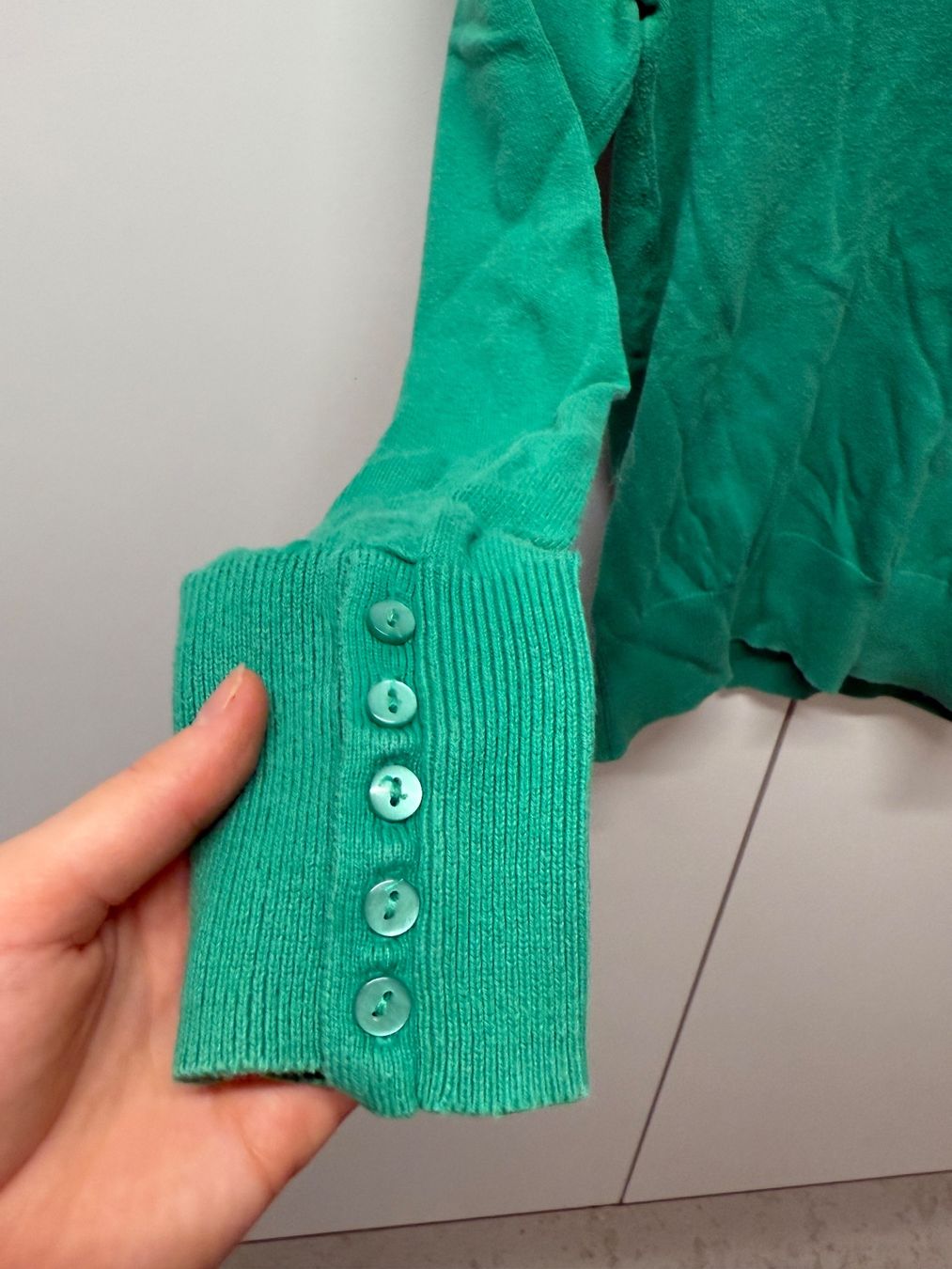 H&M Pulls & Sweat-shirts: H&M Basic Pullover, Grün, Grösse XS, Top Zustand! – Neuf (Voir description) à Zürich par Cleo234 1