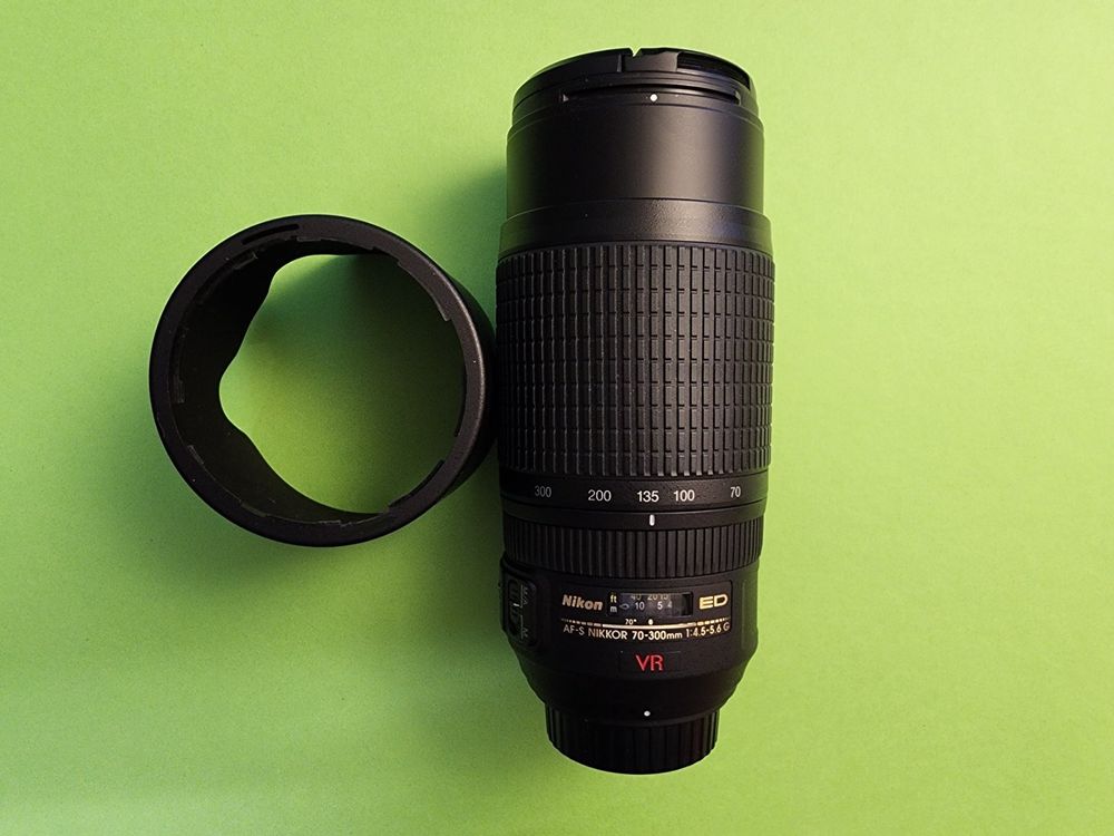 Nikon AF-S Nikkor 70-300mm 1:4.5-5.6 G ED | Kaufen auf Ricardo