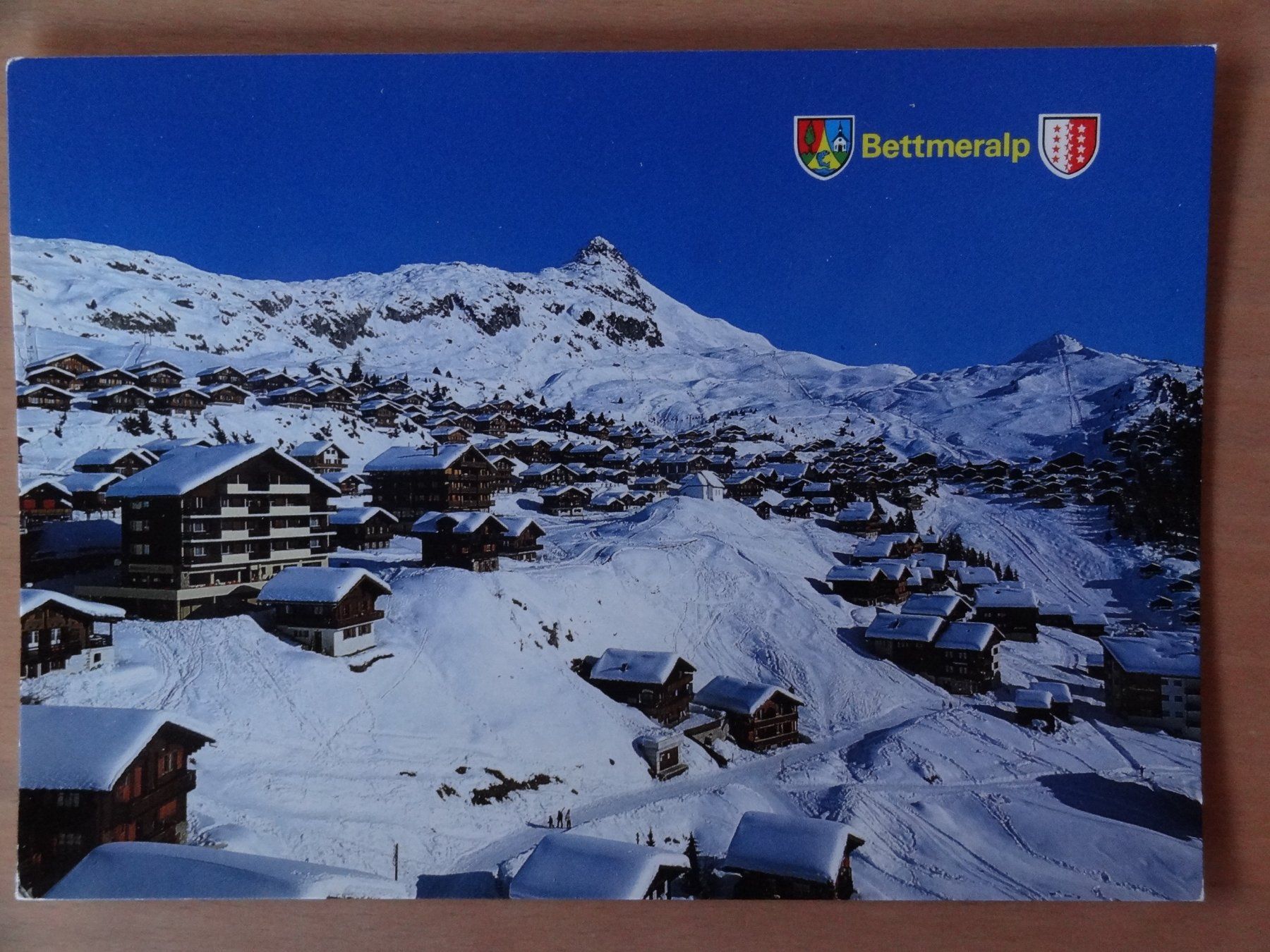 Cartoline postali: Bettmeralp - 1993 – Usato da St Léonard venduto da Riglin