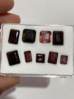 Set 25.6 Karat Turmalin Edelsteine verschiedene Farben