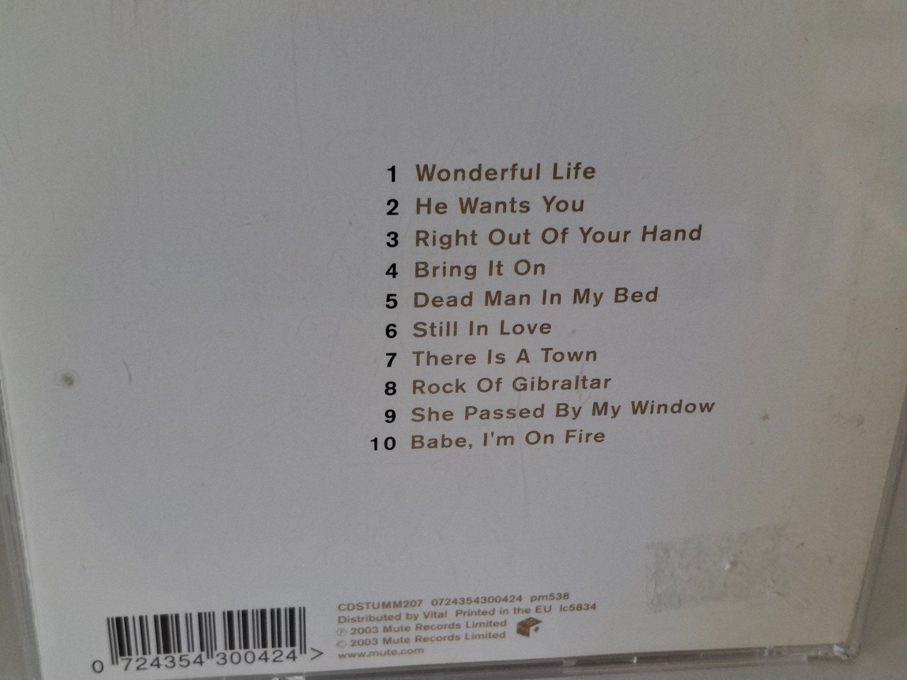 CD: CD Nick Cave & The Bad Seeds - Nocturama - – Usato da Aarberg venduto da Jackup1 1