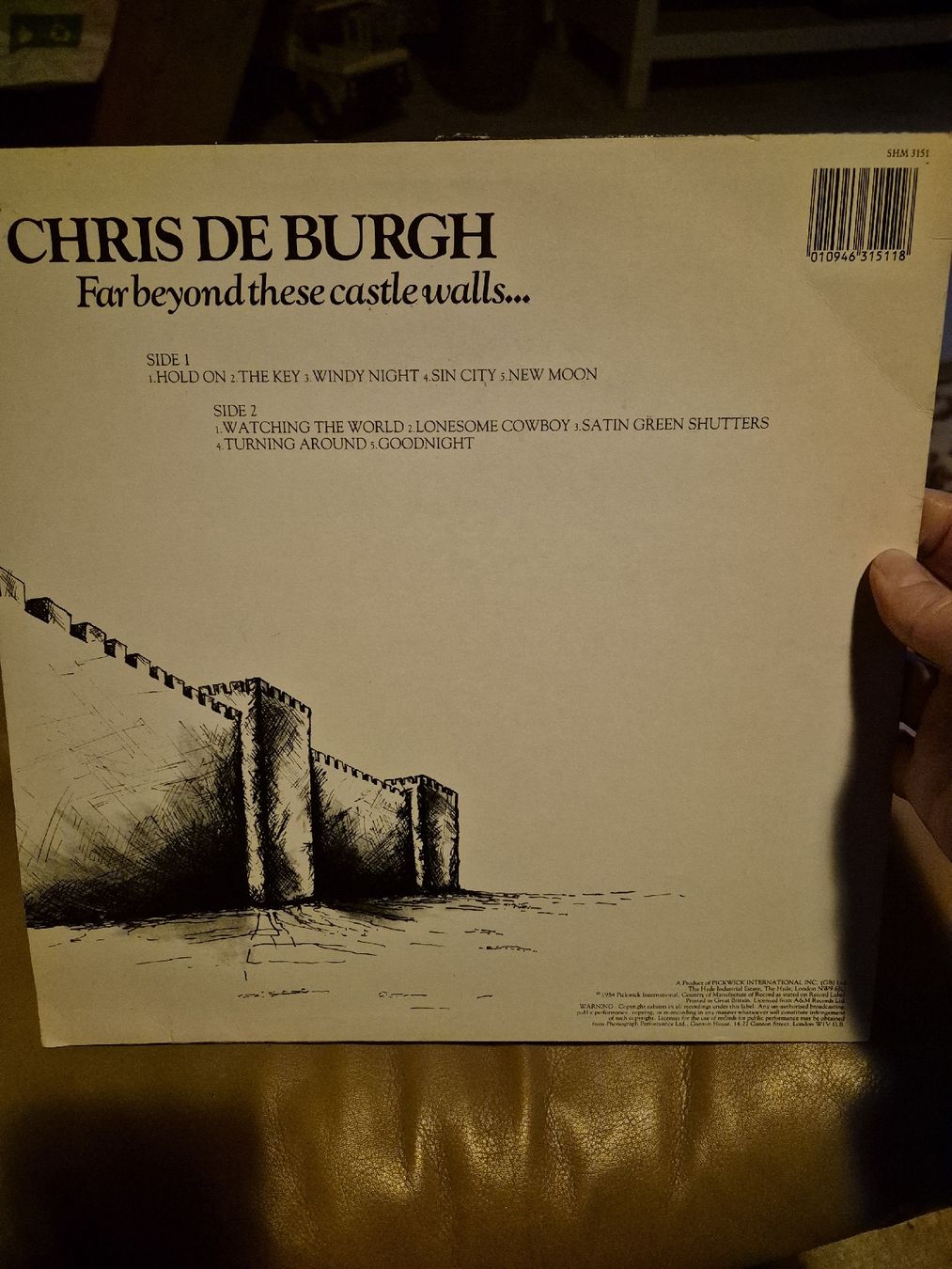 Dischi in vinile: Chris de Burgh Schallplatte "Far Beyond", Top Zustand! – Usato da Grandval venduto da JeroenK 1