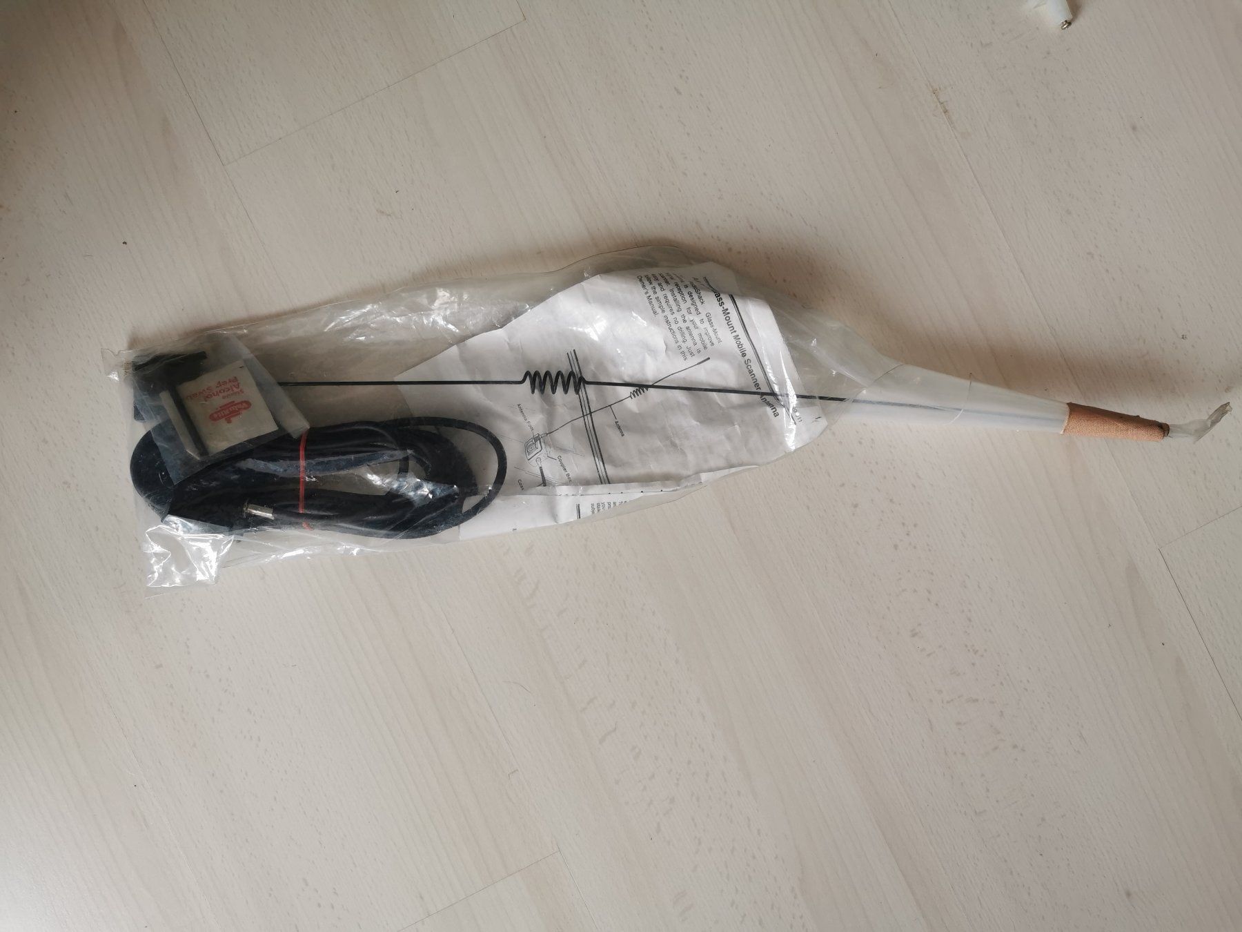 Radiocomunicazione: Funk Scanner Antenne NEU – Nuovo e nell'imballaggio originale da Cordast venduto da Bluelaser